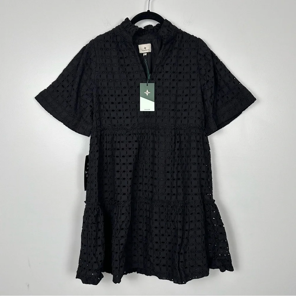 TUCKERNUCK Black Eyelet Crawford Dress - Picture 6 of 10